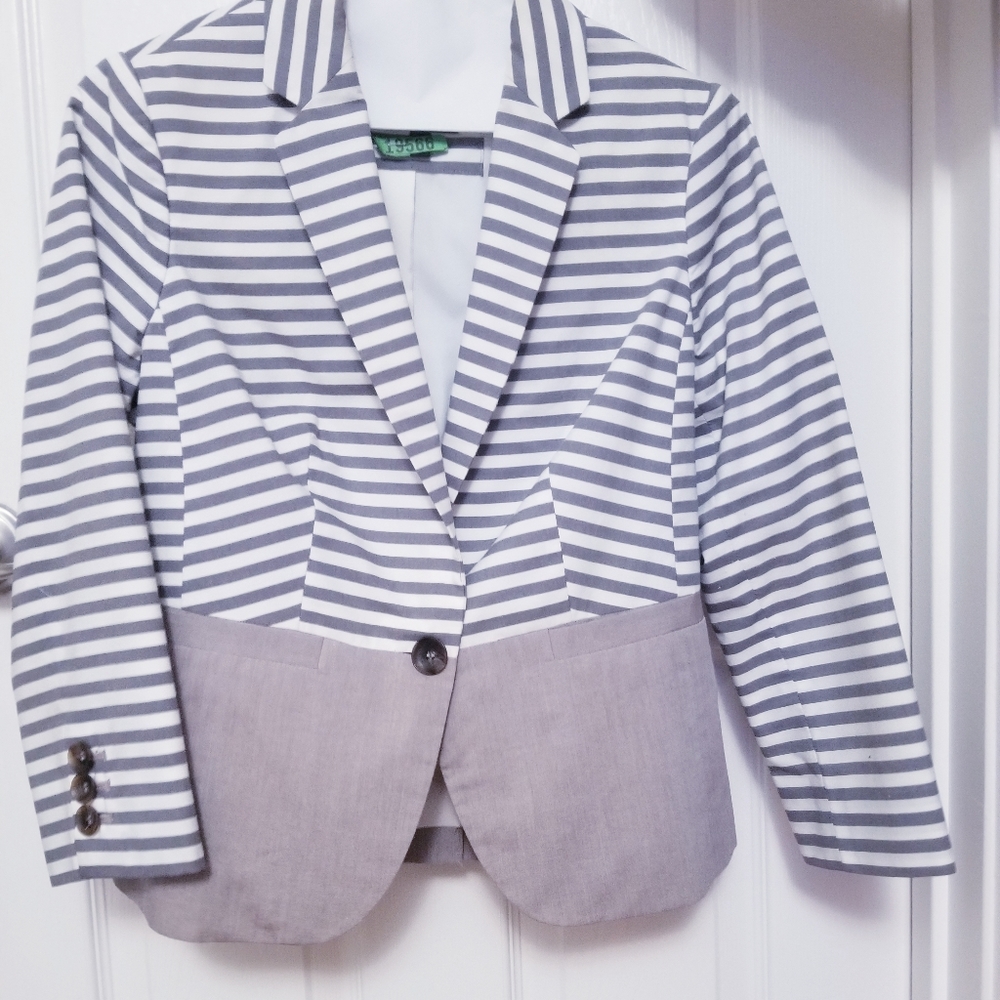 The Limited Striped Blazer